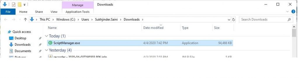 Figure 11: Scriptmanager.exe