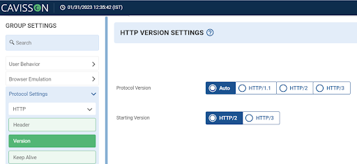 HTTP/3 - Getting ready for the future with Cavisson NetStorm